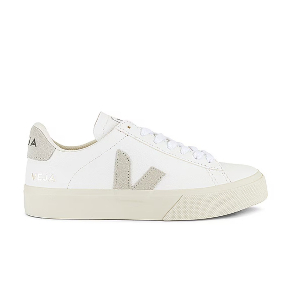 Veja Campo Women's White and Cream Sneakers